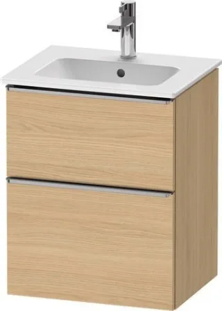Duravit D-Neo Waschtischunterbau wandhängend Natur Eiche Matt 510x402x625 mm - DE4360070300000 DE4360070300000