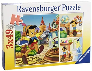 Ravensburger 92413 - Disney Pinocchio (3x49 Teile)