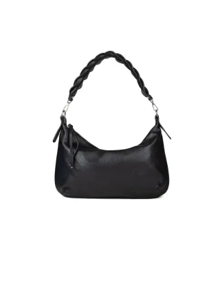Giulia Monti Schultertasche Schwarz