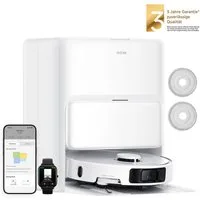 Mova Saugroboter mit Wischfunktion Mova P50 Ultra, 700 W, 19000Pa Saugkraft, Vollautomatische Basisstation, Reinigung bei 75° C