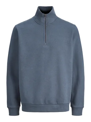 JACK&JONES - JJEBRADLEY SWEAT HALF ZIP NOOS - Gr. - L