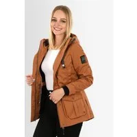 Marikoo Outdoorjacke mit verstellbarer Kapuze