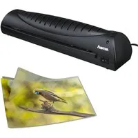 Hama Laminiergerät Laminiergerät L39 zum Laminieren DIN A3 A4 A5 A6, Heiß-Laminator Büro + Home + Schule Zwei Rollen Heißlaminierung bis A3