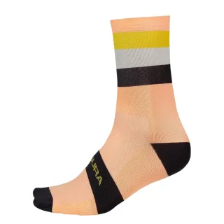 Endura - "Bandwidth" Socken für Herren (Neon-Pfirsichfarben)