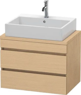 Duravit DuraStyle Konsolenwaschtischunterbau wandhängend Natur Eiche Matt 700x478x512 mm - DS5306030 DS530603030