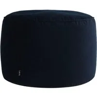 icon Pouf XL aus Plüschsamt „Milano“, mit Füllung