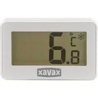 Xavax Kühlschrankthermometer Digitales Thermometer für Kühlschrank, Gefriertruhe, Set