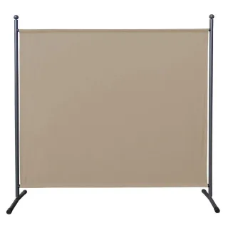 Quick Star Paravent, Beige, Metall, 178x180 cm, Sonnen- & Sichtschutz, Sichtschutz Garten, Balkon Sichtschutze