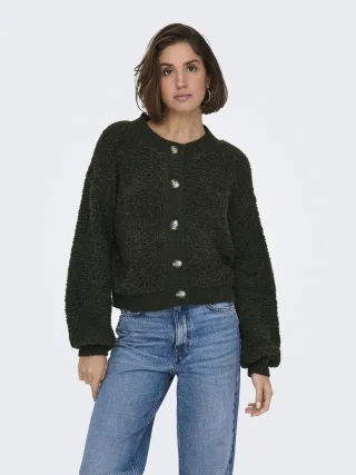 JDY - JDYEIRA LIFE L/S ONECK CARDIGAN KNT NOOS Rosin - Gr. - L