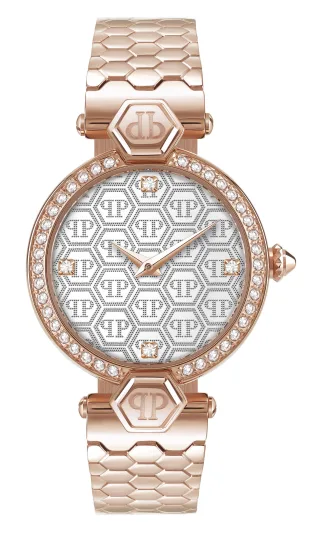 Philipp Plein Plein Couture roségold Damen Armbanduhr PWEAA0821