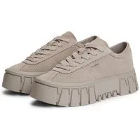 Tommy Jeans TJW PLATFORM SNEAKER SUEDE Plateausneaker Freizeitschuh, Halbschuh, Schnürschuh mit markanter Plateausohle