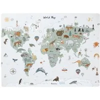 Zeller Present Schreibtischunterlage -/Bastelunterlage 'World'