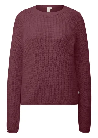qs - Strickpullover rot - Gr. - M