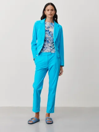 Jane Lushka - Atina Blazer Technical Jersey light blue - Gr. - S