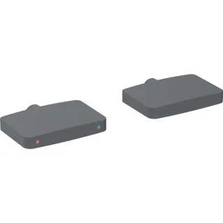 Geberit Set Drehgriffe f. Geberit ONE WT-Arm. 244302141