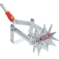Gartenfräse DA-S, multi-star, Hacke rot/gelb, 15cm