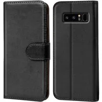 CoolGadget Handyhülle Wallet Klapp Tasche Book Case für Samsung Galaxy Note 8 6,3 Zoll, Hülle Klapphülle Flip Cover Etui Schutzhülle