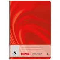 BRUNNEN Schulheft Vivendi, A5, kariert (Lineatur 5), 16 Blatt, ungelocht
