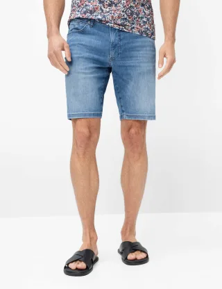 Brax Herren Bermuda Style CHUCK B REGULAR BLUE USED, denim blau, Gr. 48