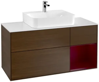 Villeroy & Boch Waschtischunterschrank Finion G17 1200x603x501mm Wandbel WT mit., G171HBGN G171HBGN