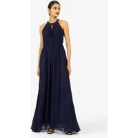 Kraimod Abendkleid mit kleinem Schlitz im Bereich der Brust