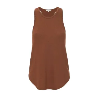PJ Salvage - Ärmelloses Oberteil für Damen, Racerback (Braun)