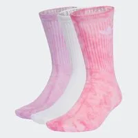adidas Originals Sportsocken TIE DYE CR S 3P (3-Paar) für sportive Aktivitäten und Laufen, mit Batikfärbetechnik