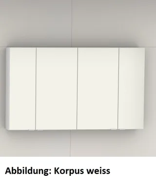 Artiqua Spiegelschrank , Quarzgrau Matt Touch, 070-SET-2-11-173 070-SET-2-11-173