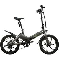 SachsenRAD E-Bike Faltrad F11 Pro MagPuma mit Transporttasche, 6 Gang Shimano, Kettenschaltung, Heckmotor, 360 Wh, mit Transporttasche, Rückspiegel, gefederte Sattelstütze