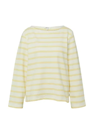 s.Oliver - Sweatshirt gelb|creme - Gr. - 46