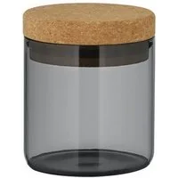 blomus Vorratsglas -KEEPY- Vorratsdose, Aufbewahrungsbehälter: Luftdicht & frisch, Borosilikatglas, Hochwertig, Glas, Korkdeckel, Vielseitig, Robust, Stilvoll, Modern