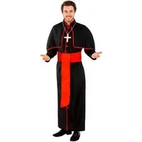 dressforfun Kostüm Herrenkostüm Kardinal Giovanni, Lange Kardinalsrobe