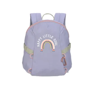 Lässig Outdoor Kindergartenrucksack Rainbow pastel lilac