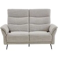 Home affaire 2-Sitzer Aventis Sofa mit motorischer Relaxfunktion, Breite 161 cm, inkl. ergonomische Lehne, echter Rücken & saugroboterfreundliche Kufen
