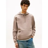 Tommy Jeans Hoodie TJM REGULAR FLAG mit bestickten Markenlogo auf Brusthöhe