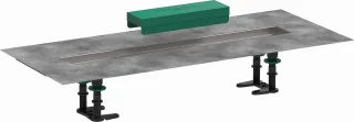 Hansgrohe uBox universal Installationsset 600 mm für befliesbare Duschrinnen, 56010180 56010180