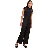LIPSY Jumpsuit Lipsy Jumpsuit mit Flügelärmeln und Spitzendetail (2-tlg)