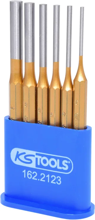 KS Tools Splintentreiber-Satz, 6-tlg  Ø3-4-5-6-8-10mm - 162.2123