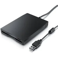 CSL Externes USB Diskettenlaufwerk FDD 1,44MB (3,5) geeignet für PC & MAC Diskettenlaufwerk (USB 2.0, USB 2.0 Schnittstelle (abwärts- aufwärtskompatibel), Windows 11 fähig)