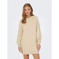 ONLY Strickkleid ONLEMMA LIFE LS BUTTON ONEC DRESS CC KNT mit Zierknöpfen