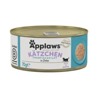 Applaws Nassfutter Kitten in Gelee Thunfisch 24x70 g