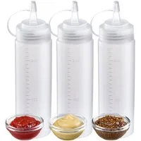 WESTMARK Aufbewahrungssystem 3 Quetschflaschen, 240 ml, PP, PE