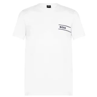 Boss - "Hbw" T-Shirt für Herren, Rundhalsausschnitt (Weiß)