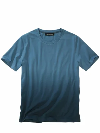 Mey & Edlich Herren Sommerstory-T-Shirt Blau 100 % Baumwolle