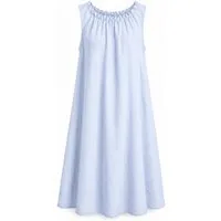 ITALY VIBES Sommerkleid - leichtes Viskosekleid mit gerafftem Kragen - Damen Kleid ONE SIZE - passend für Größen M bis XL