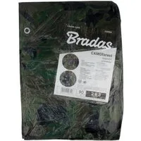 Bradas Sonnensegelmast Abdeckplane Camouflage 2x3m 90g/m^2 Bushcraft Gewebeplane Camping