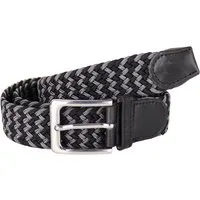 MIRROSI Flechtgürtel Elastischer Stoffgürtel Flechtgürtel für Damen und Herren (3,5CM Breit, Atemungsaktiv, Super Weich) Geflochtener Stretchgürtel Dehnbarer Gürtel UNISEX
