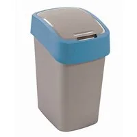 Curver Mülleimer, Flip Bin 25L Abfallbehälter für Recycling