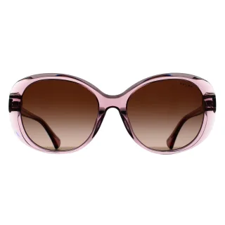 Ralph by Ralph Lauren RA5335U 611813 glänzend transparent violett Verlauf braun Sonnenbrille