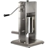 Melko Wurstfüllaufsatz Wurstfüller Wurstpresse Wurstfüllmaschine aus Edelstahl Wurstspritze, Zubehör für Universal, Inkl. 4 Füllrohre: 16, 22, 32 und 38 mm Düsen